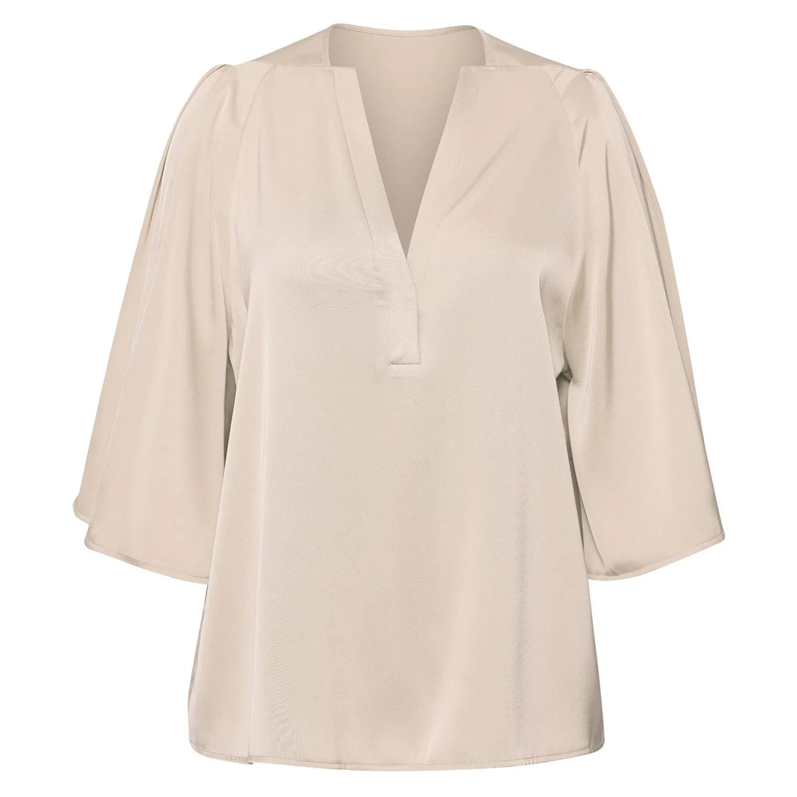 Blusa Decote V Chiffon use o cupom PRIMEIRACOMPRA e garanta 12%OFF