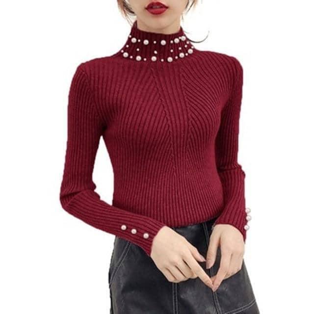 Blusa Manga longo com detalhes em Pérola use o cupom PRIMEIRACOMPRA e garanta 12%OFF
