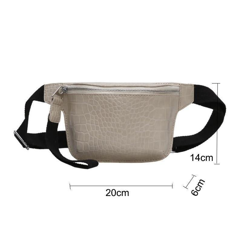 Bolsa Pochete Croco Á Prova D`Água use o cupom PRIMEIRACOMPRA e garanta 12%OFF