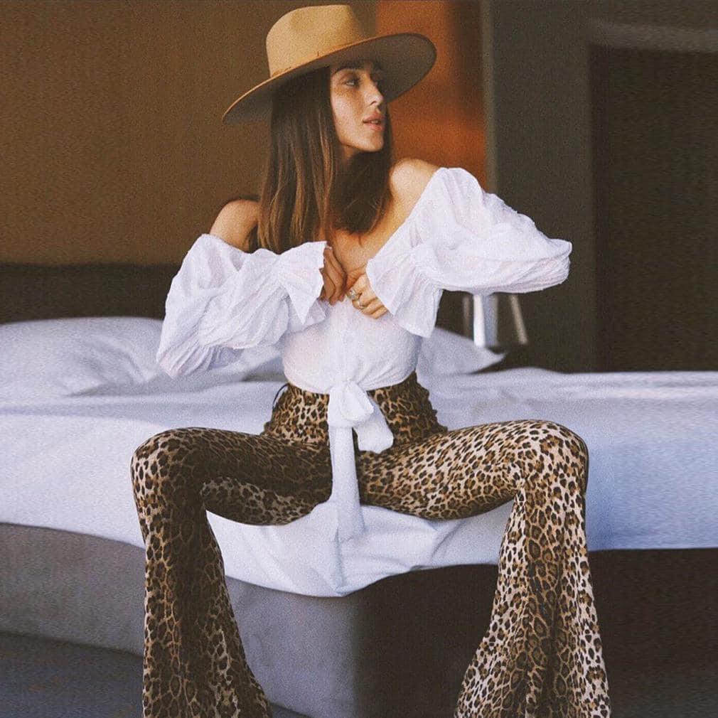 Calça Cintura Alta Animal Print use o cupom PRIMEIRACOMPRA e garanta 12%OFF