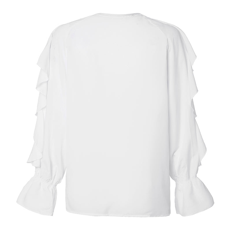 Camisa Babado Chifon - Sua Boutique