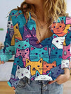 Camisa Cat Love - Sua Boutique