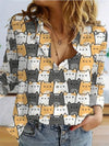Camisa Cat Love - Sua Boutique