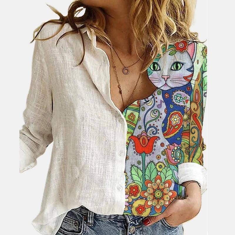 Camisa Color Cat use o cupom PRIMEIRACOMPRA e garanta 12%OFF