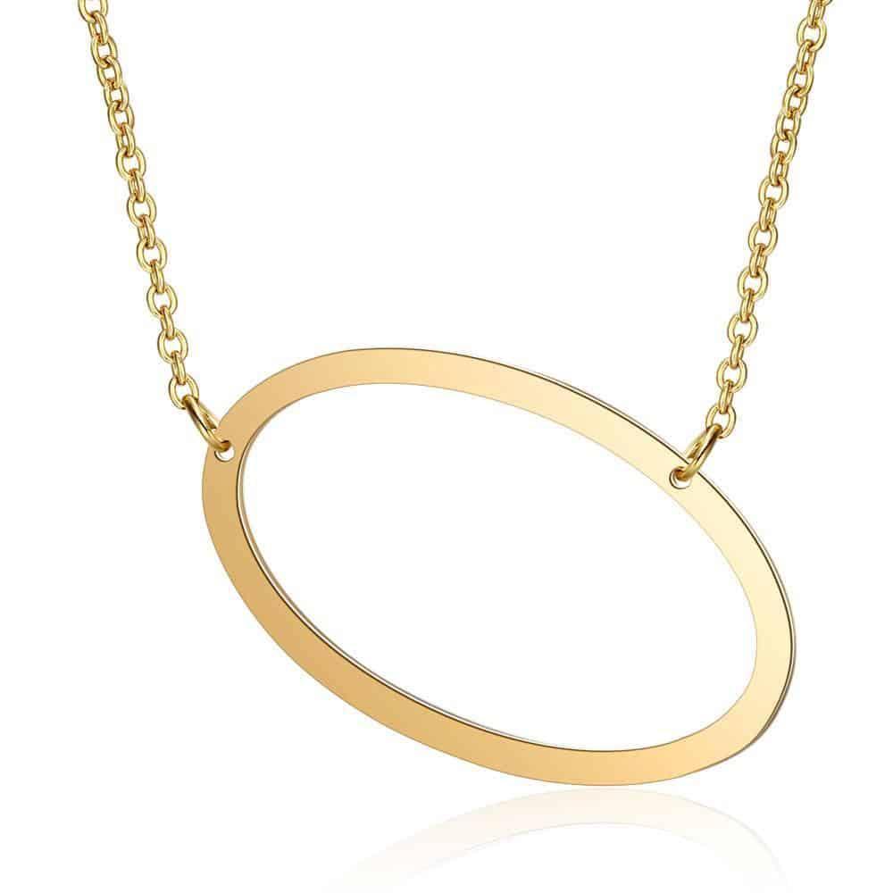 Colar Monograma Letras - Sua Boutique