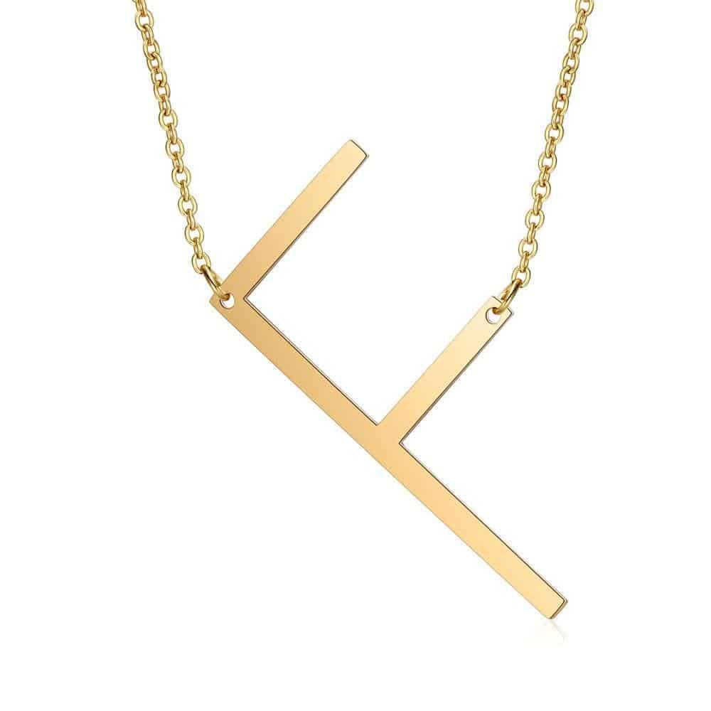 Colar Monograma Letras - Sua Boutique