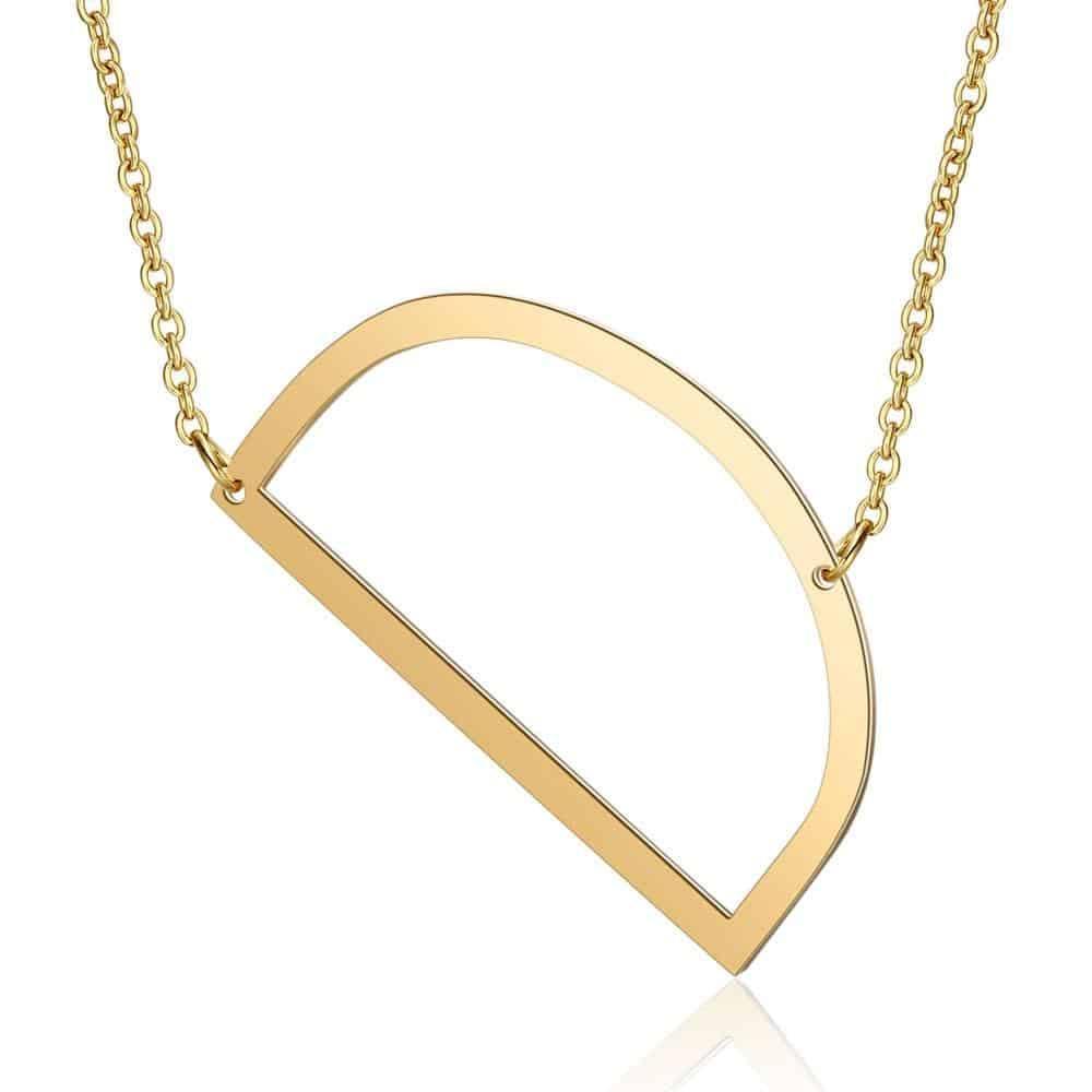 Colar Monograma Letras - Sua Boutique