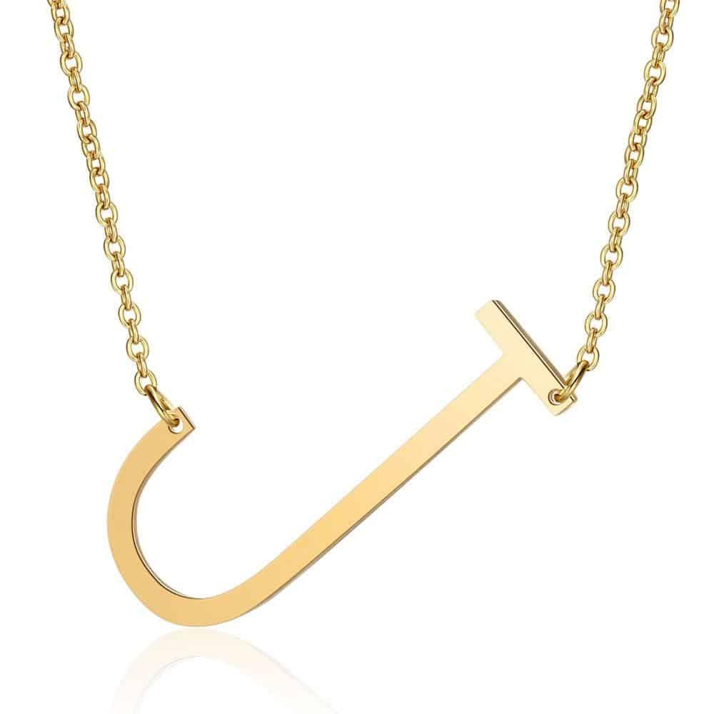 Colar Monograma Letras - Sua Boutique