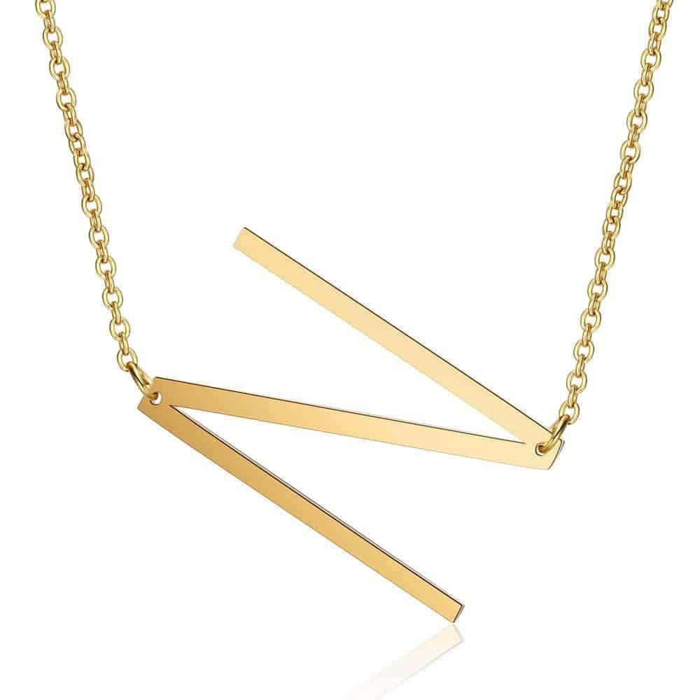 Colar Monograma Letras - Sua Boutique