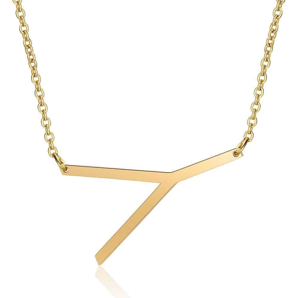 Colar Monograma Letras - Sua Boutique