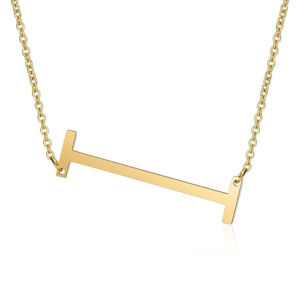 Colar Monograma Letras - Sua Boutique