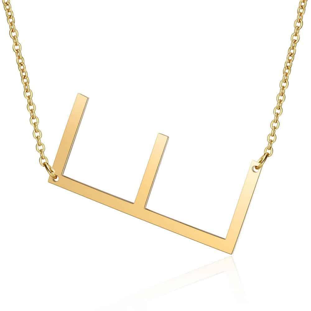Colar Monograma Letras - Sua Boutique