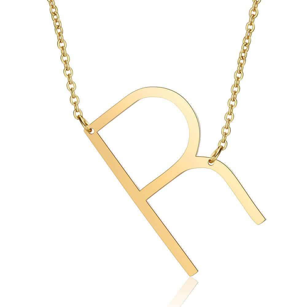 Colar Monograma Letras - Sua Boutique