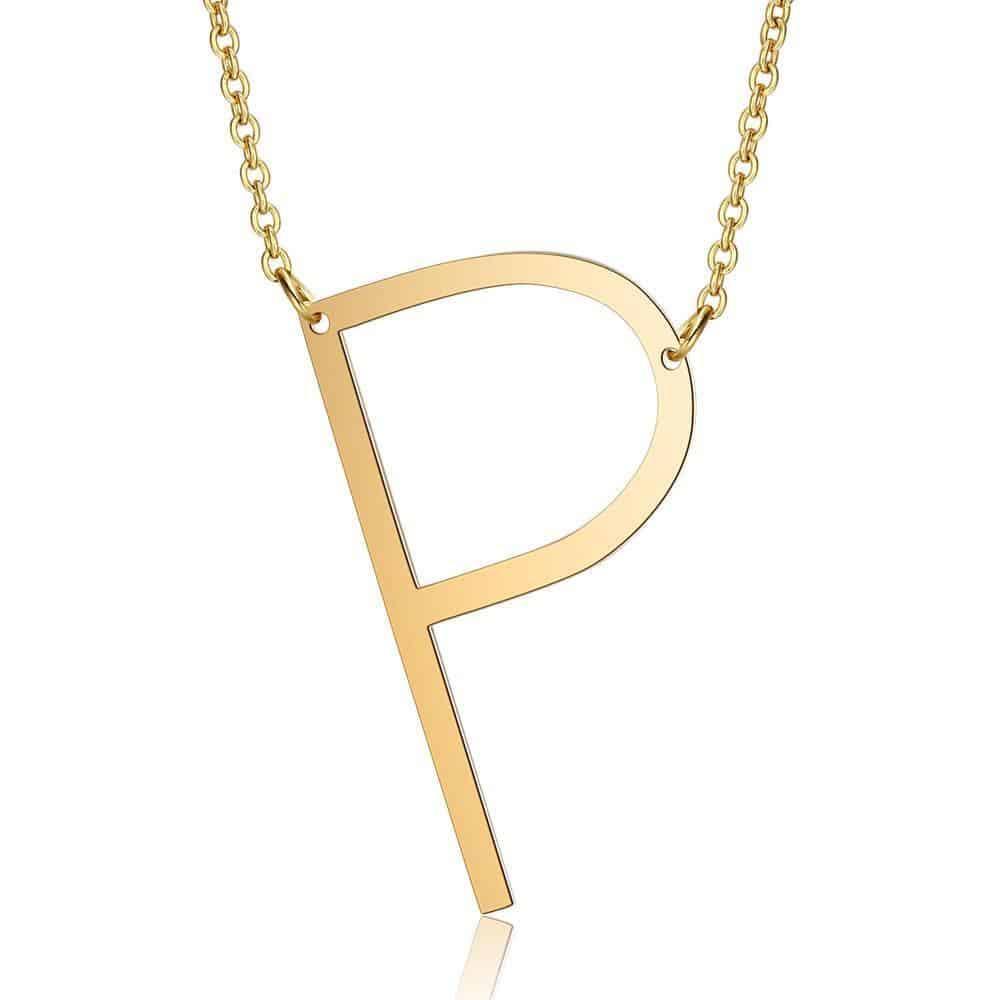 Colar Monograma Letras - Sua Boutique
