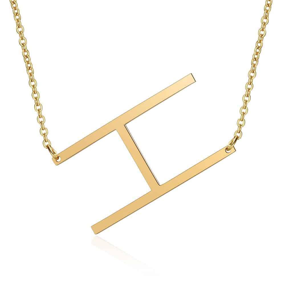 Colar Monograma Letras - Sua Boutique