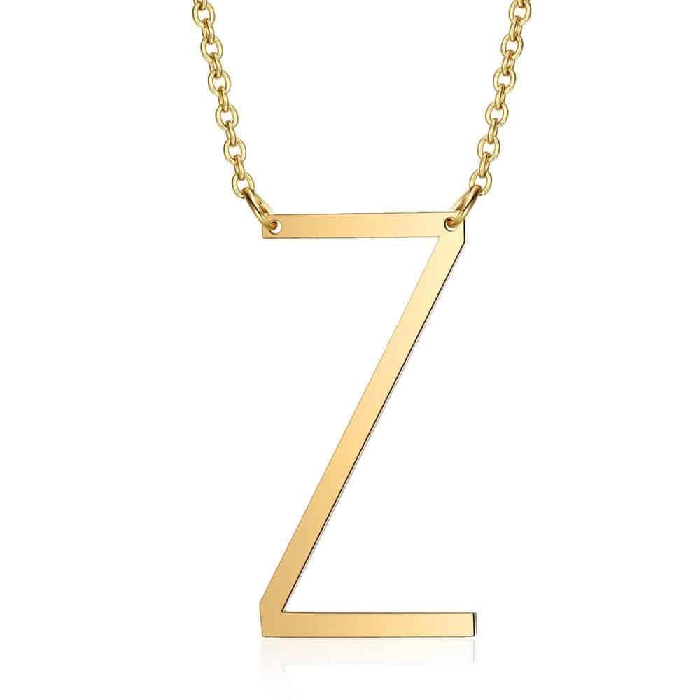 Colar Monograma Letras - Sua Boutique