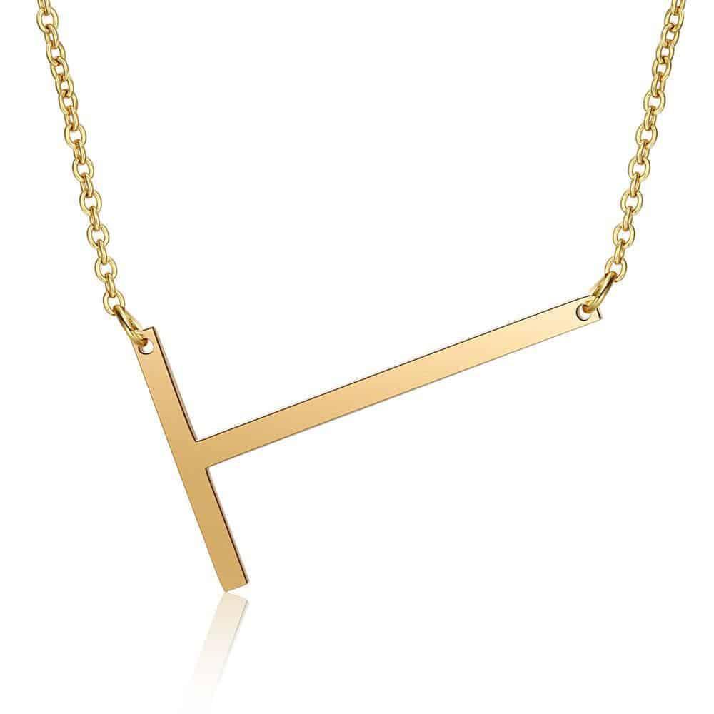 Colar Monograma Letras - Sua Boutique