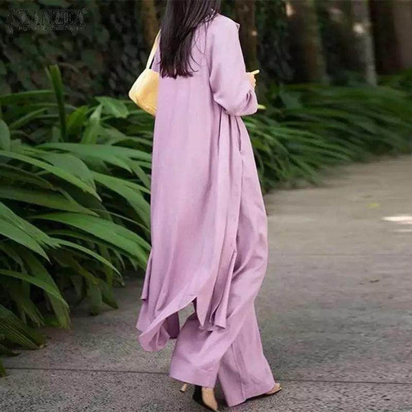 Conjunto Calça e Camisa Long Cazé - Sua Boutique