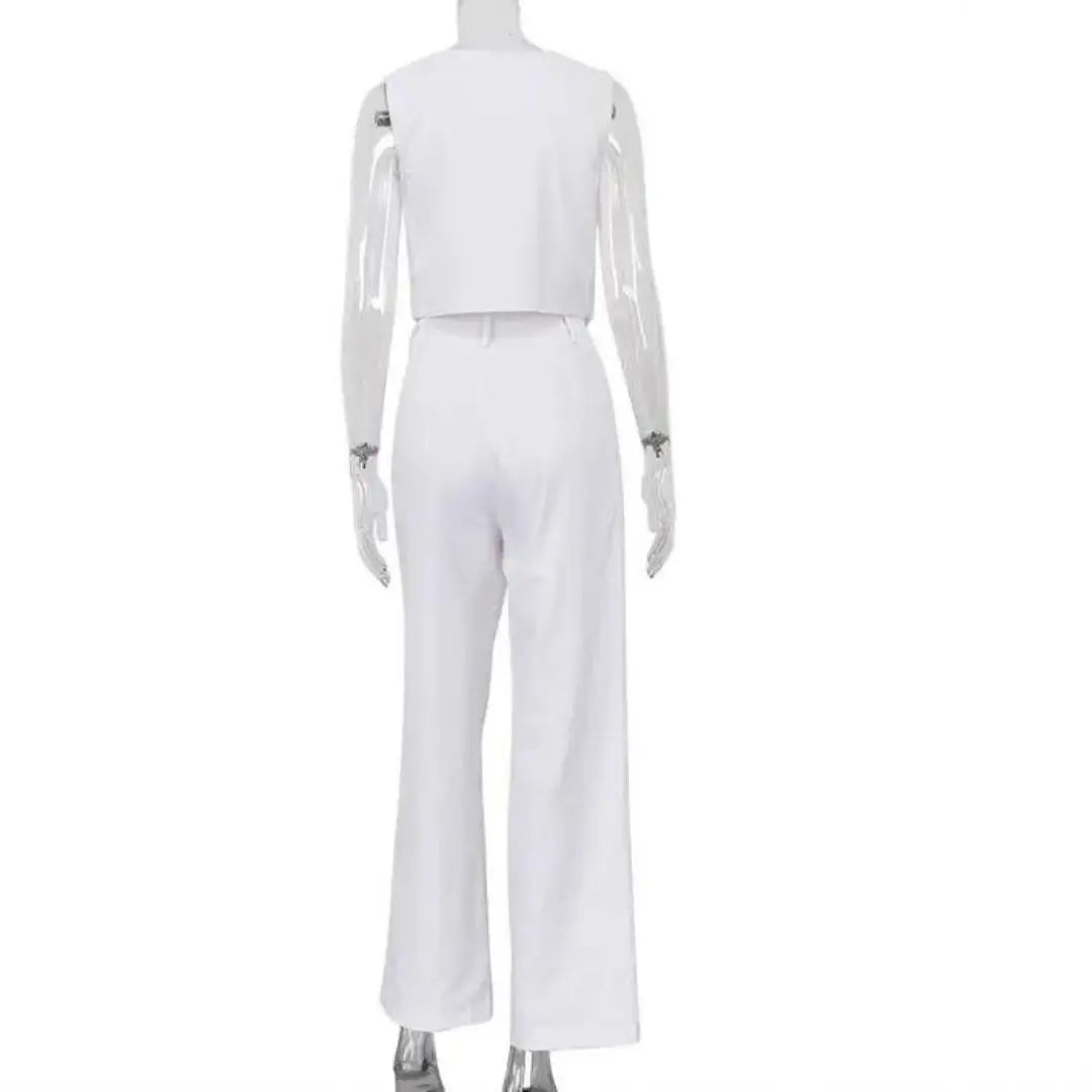 Conjunto Calça e Colete Gaby use o cupom PRIMEIRACOMPRA e garanta 12%OFF