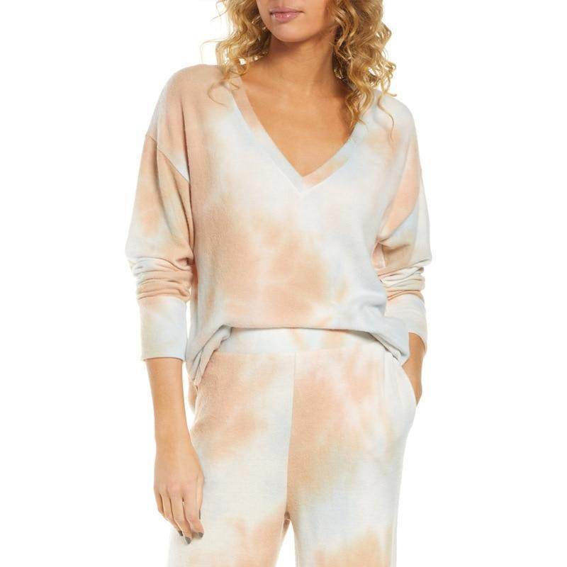 Conjunto Monalisa Calça e Blusa Tie Dye - Sua Boutique