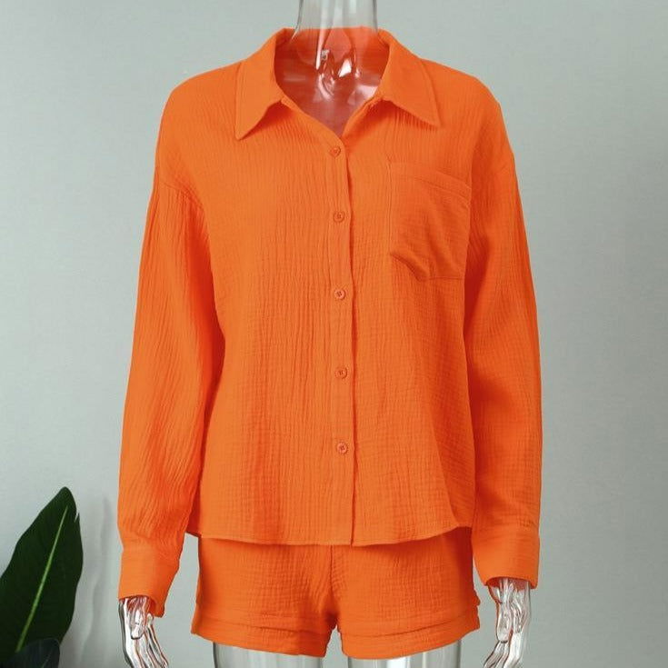 Conjunto Shorts e Camisa April use o cupom PRIMEIRACOMPRA e garanta 12%OFF