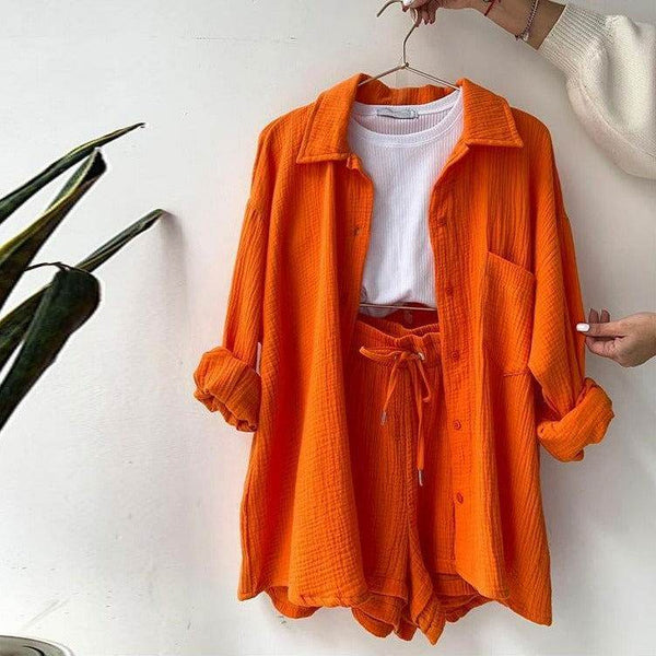 Conjunto Shorts e Camisa April - Sua Boutique