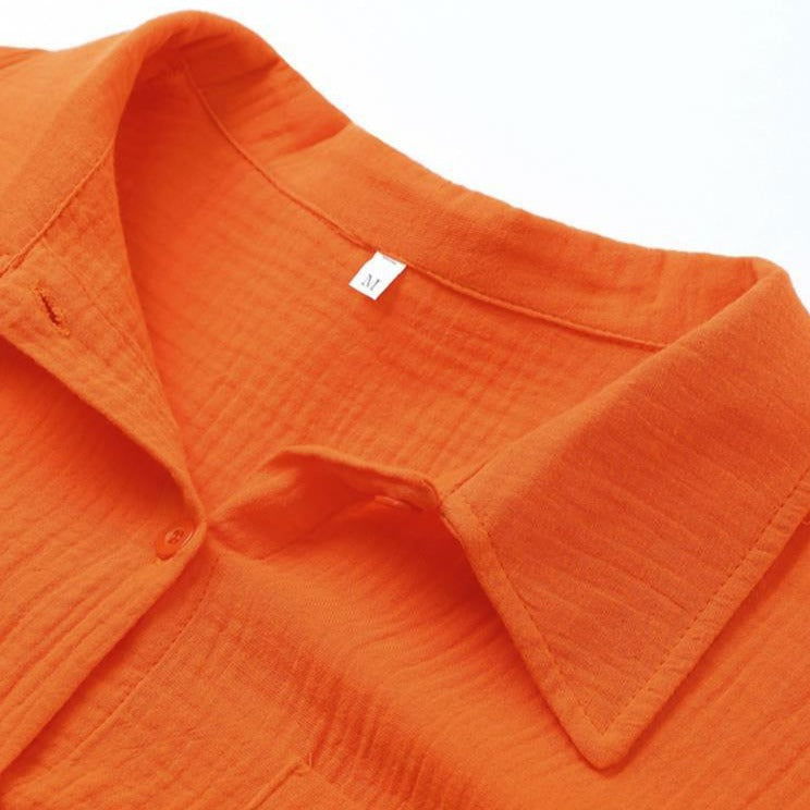 Conjunto Shorts e Camisa April use o cupom PRIMEIRACOMPRA e garanta 12%OFF