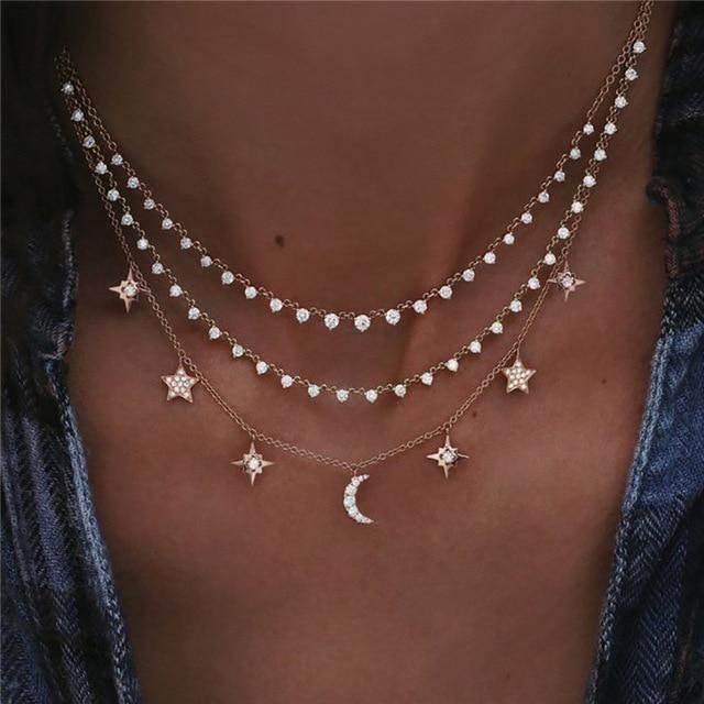 Kit Colar Boho Chic - Sua Boutique