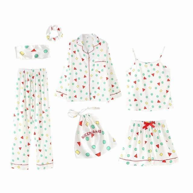 Kit Pijama Show 7 peças use o cupom PRIMEIRACOMPRA e garanta 12%OFF