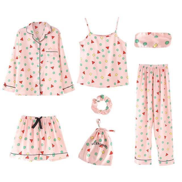 Kit Pijama Show 7 peças use o cupom PRIMEIRACOMPRA e garanta 12%OFF