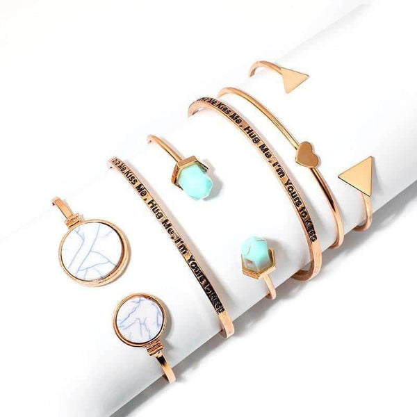 Kit Pulseiras Pedras - Sua Boutique