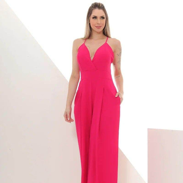 Macacão Pantalona Califórnia - Sua Boutique