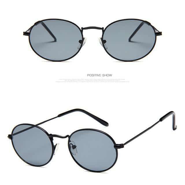 Óculos de Sol - Oval Vintage Metal use o cupom PRIMEIRACOMPRA e garanta 12%OFF