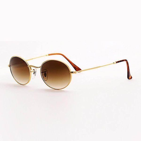 Óculos de Sol - Oval Vintage Metal - Sua Boutique