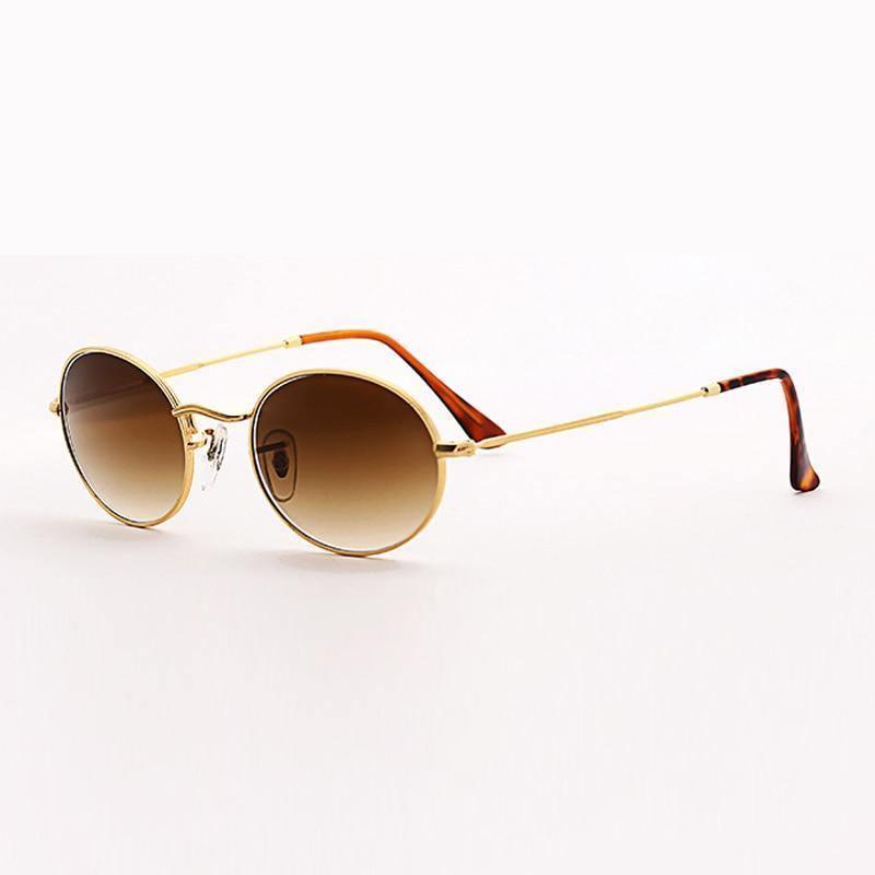 Óculos de Sol - Oval Vintage Metal use o cupom PRIMEIRACOMPRA e garanta 12%OFF