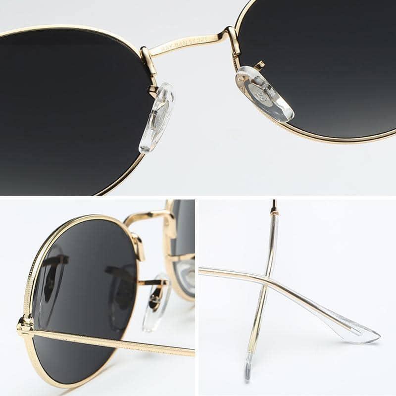 Óculos de Sol - Oval Vintage Metal use o cupom PRIMEIRACOMPRA e garanta 12%OFF