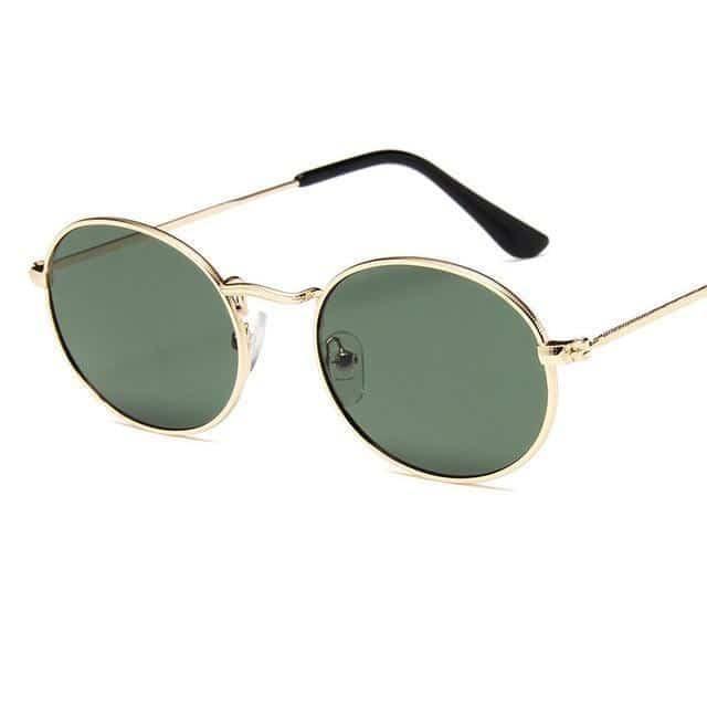 Óculos de Sol - Oval Vintage Metal use o cupom PRIMEIRACOMPRA e garanta 12%OFF