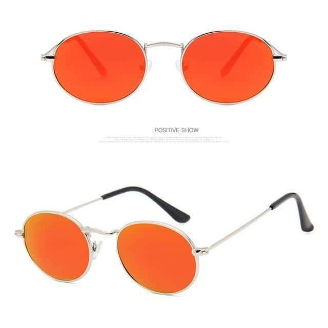 Óculos de Sol - Oval Vintage Metal use o cupom PRIMEIRACOMPRA e garanta 12%OFF