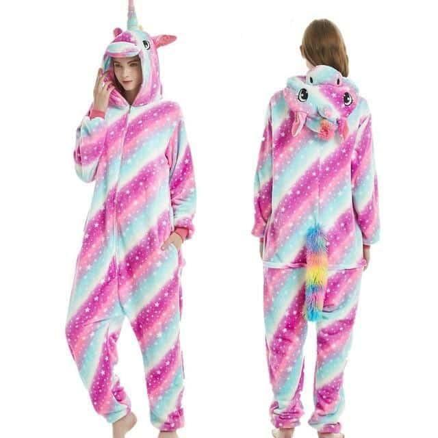 Pijama Feminino De Desenhos Animados, Animais, Unicórnio use o cupom PRIMEIRACOMPRA e garanta 12%OFF