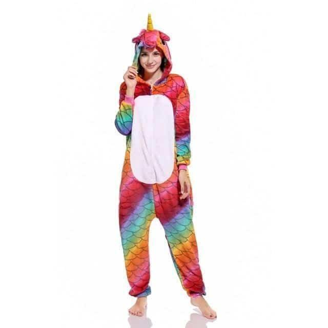 Pijama Feminino De Desenhos Animados, Animais, Unicórnio use o cupom PRIMEIRACOMPRA e garanta 12%OFF