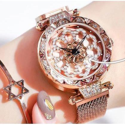 Relógio Feminino Diamond Quartzo use o cupom PRIMEIRACOMPRA e garanta 12%OFF