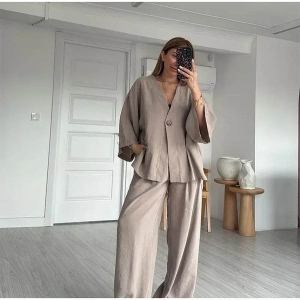 Conjunto Calça e Camisa Kay - Sua Boutique