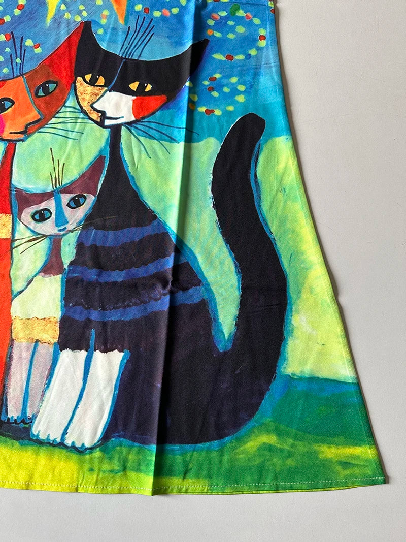 Vestido Midi Sun Cat