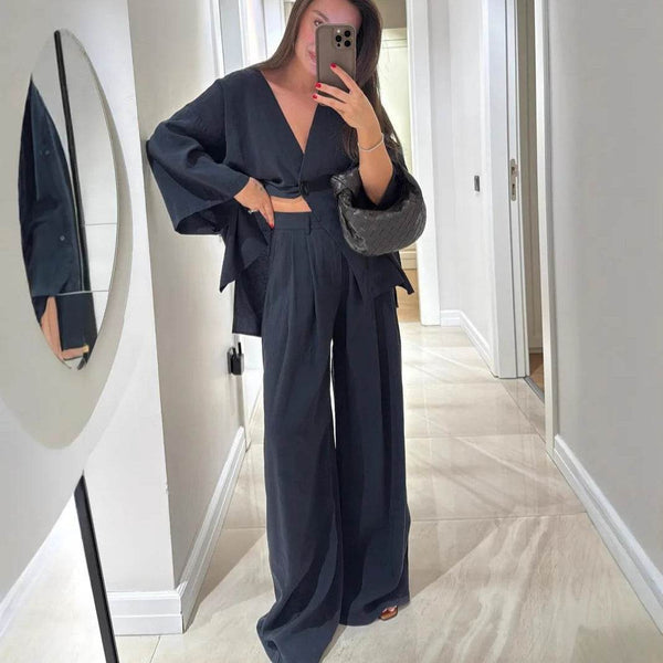 Conjunto Calça e Camisa Kay - Sua Boutique