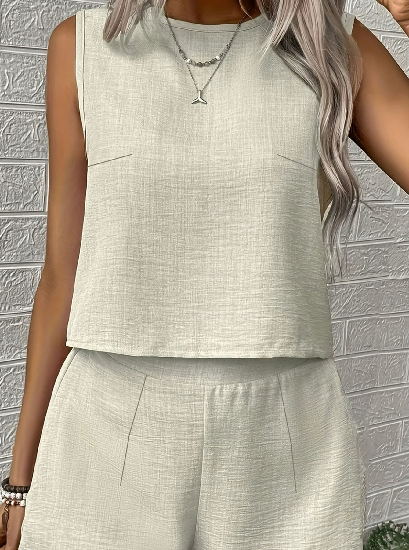 Conjunto Blusa e Shorts Janaina