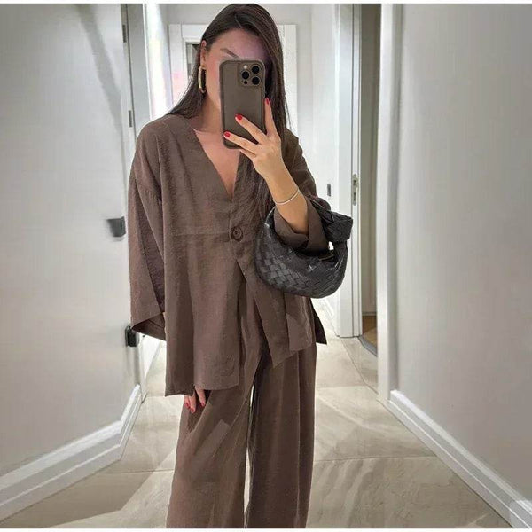 Conjunto Calça e Camisa Kay - Sua Boutique