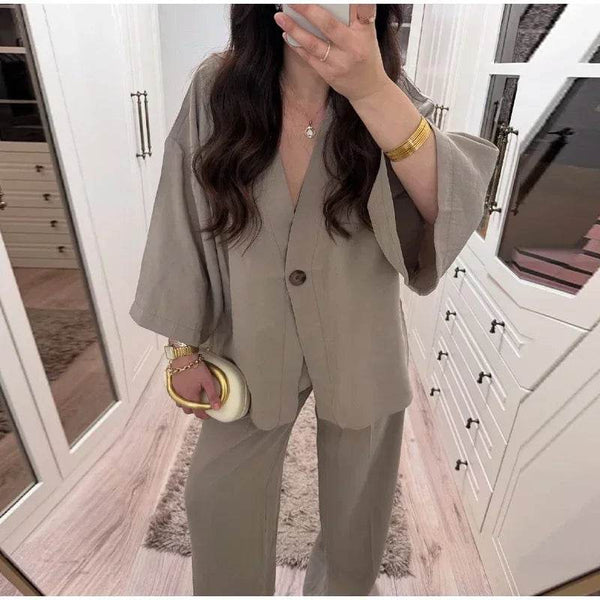 Conjunto Calça e Camisa Kay - Sua Boutique