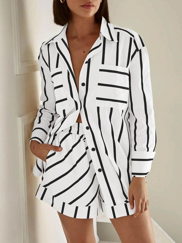 Conjunto Camisa e Shorts Hefera - Sua Boutique