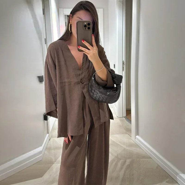 Conjunto Calça e Camisa Kay - Sua Boutique