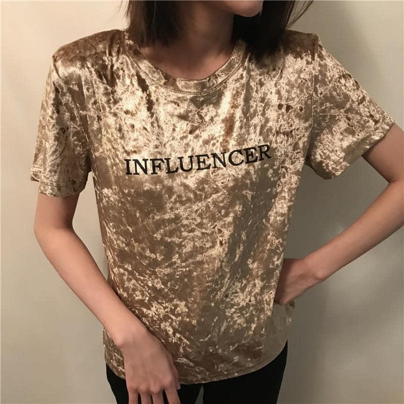 T-shirts Influencer use o cupom PRIMEIRACOMPRA e garanta 12%OFF